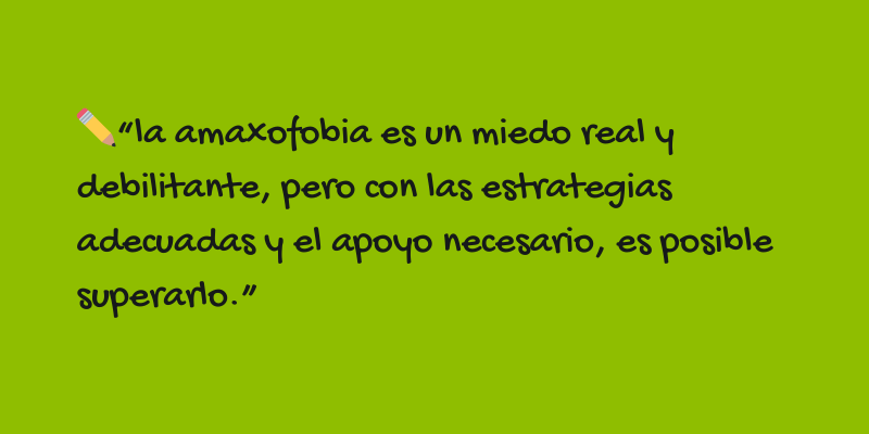 Amaxofobia: qué es, síntomas y consejos para superarla