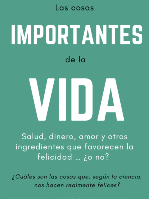 LAS COSAS IMPORTANTES DE LA VIDA