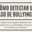 cómo detectar un caso de bullying