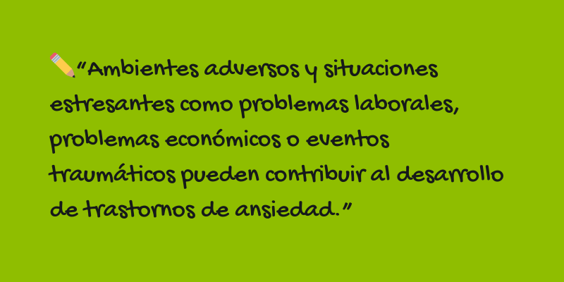 que provoca la ansiedad